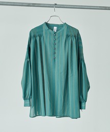 GARAGE OF GOOD CLOTHING | FEA ピンタックドビーストライプブラウス＊(シャツ/ブラウス)