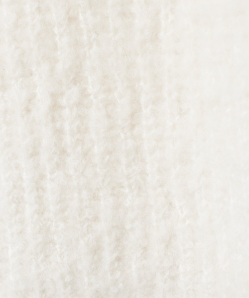 natural couture(ナチュラルクチュール)の「ふんわりMIXニットナロースカート(スカート・レディース・オフホワイト/ラベンダー/チャコール・FREE)」の16枚目の写真