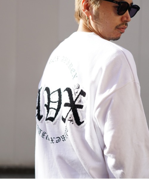 AVIREX（アヴィレックス）の「【直営店限定】クルーネック スウェット / CREW NECK SWEAT AVX / アヴィレックス/ AVIREX（スウェット・メンズ・ホワイト/ブラック・MEDIUM/LARGE）」の6枚目の写真