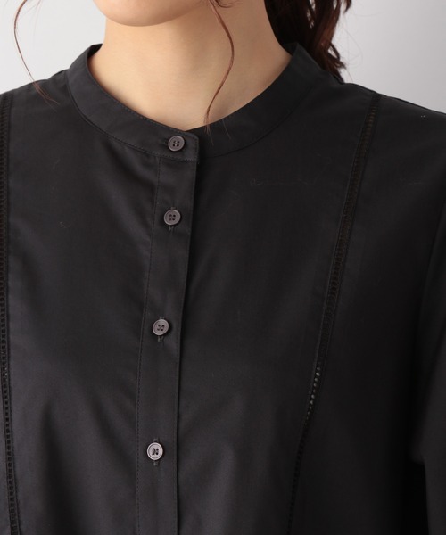 GLOBAL WORK(グローバルワーク)の「キリカエチュニック【MATINEE LINE】/215882(シャツ/ブラウス・レディース・ブラック/オフホワイト/ラベンダー・MEDIUM/LARGE)」の21枚目の写真