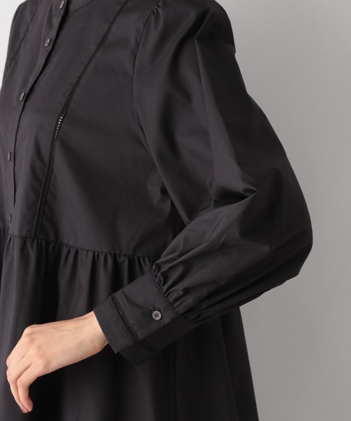 GLOBAL WORK(グローバルワーク)の「キリカエチュニック【MATINEE LINE】/215882(シャツ/ブラウス・レディース・ブラック/オフホワイト/ラベンダー・MEDIUM/LARGE)」の15枚目の写真