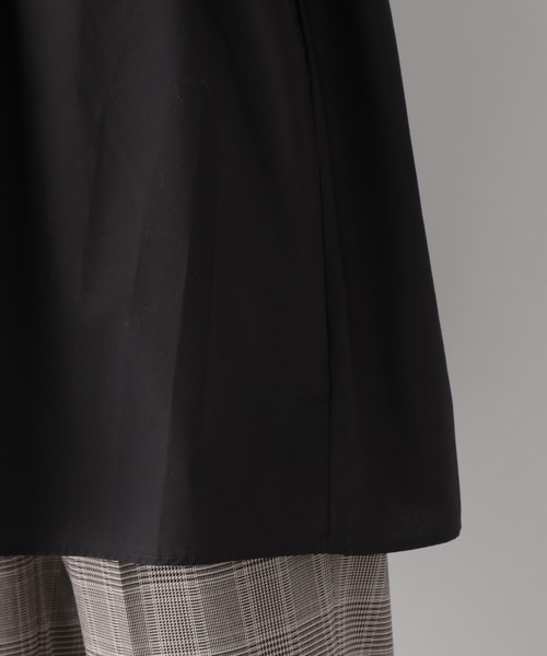 GLOBAL WORK(グローバルワーク)の「キリカエチュニック【MATINEE LINE】/215882(シャツ/ブラウス・レディース・ブラック/オフホワイト/ラベンダー・MEDIUM/LARGE)」の7枚目の写真