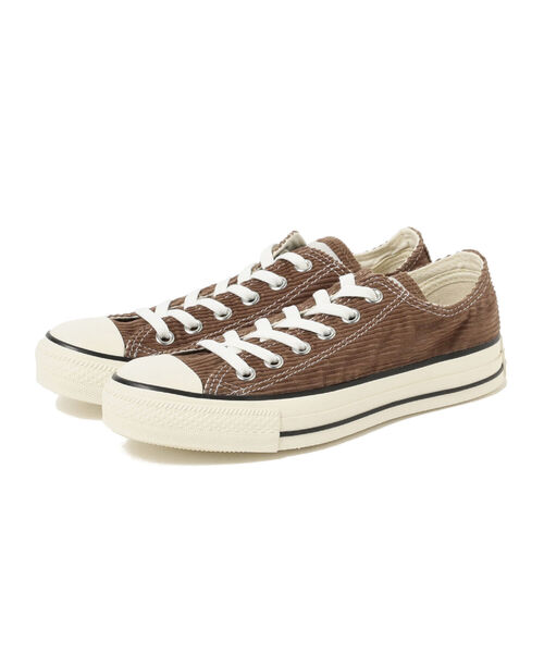 B:MING by BEAMS(ビーミングバイビームス)の「CONVERSE / ALL STAR CORDUROY OX(スニーカー・レディース・ブラウン/グレー・4h/5/5h/6h/4)」の1枚目の写真