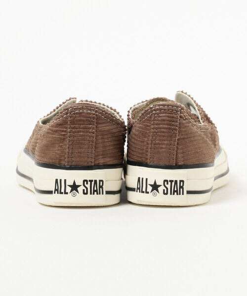 B:MING by BEAMS(ビーミングバイビームス)の「CONVERSE / ALL STAR CORDUROY OX(スニーカー・レディース・ブラウン/グレー・4h/5/5h/6h/4)」の5枚目の写真