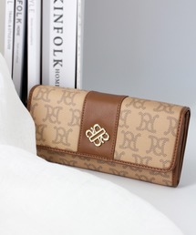 ROYAL PARTY（ロイヤルパーティー）の「ROYAL PARTY (ロイヤルパーティー) かぶせ長財布 RPT-W011 MONOGRAM（財布・レディース）」