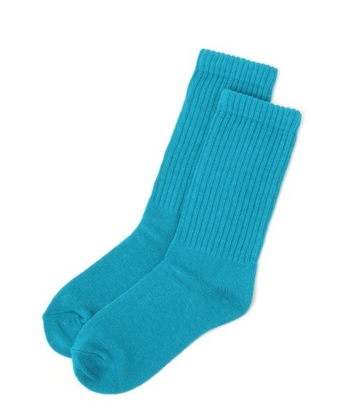 LOWRYS FARM（ローリーズファーム）の「カラールーズソックス　237012（ソックス/靴下・キッズ・グリーン/パープル/イエロー/オレンジ/ブルー・MEDIUM/LARGE）」の3枚目の写真