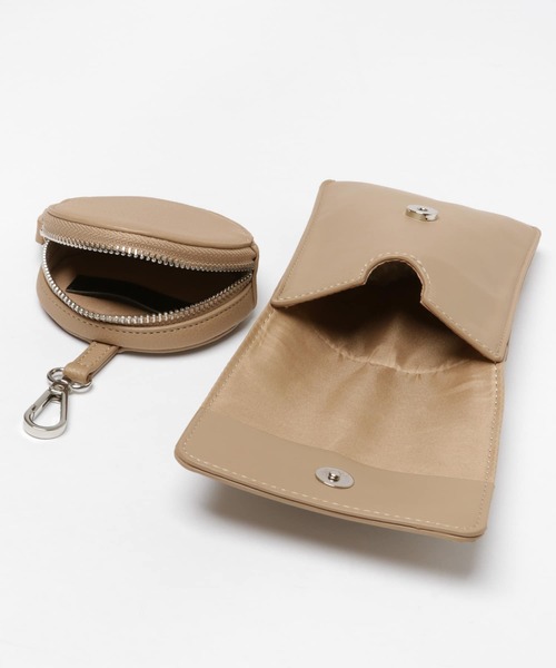 SENSE OF PLACE by URBAN RESEARCH（センスオブプレイスバイアーバンリサーチ）の「フェイクレザーリングマルチショルダーバッグ（ショルダーバッグ・メンズ・ブラック/ライトベージュ/オリーブ・ONE）」の11枚目の写真