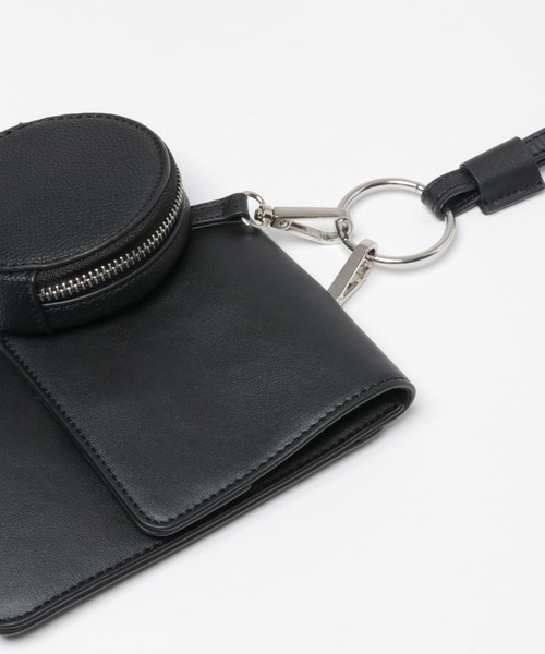 SENSE OF PLACE by URBAN RESEARCH（センスオブプレイスバイアーバンリサーチ）の「フェイクレザーリングマルチショルダーバッグ（ショルダーバッグ・メンズ・ブラック/ライトベージュ/オリーブ・ONE）」の14枚目の写真