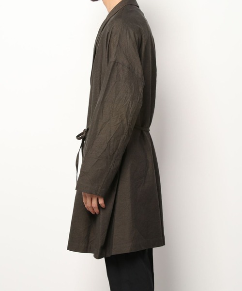 yoko sakamoto（ヨーコサカモト）の「【YOKO SAKAMOTO】  ATELIER ROBE（その他アウター・メンズ・ブラック・MEDIUM/LARGE）」の4枚目の写真