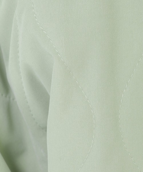 ikka(イッカ)の「TOASTY トースティ 半纏(はんてん)(その他アウター・レディース・チャコールグレー/オフホワイト/ミント・FREE)」の8枚目の写真