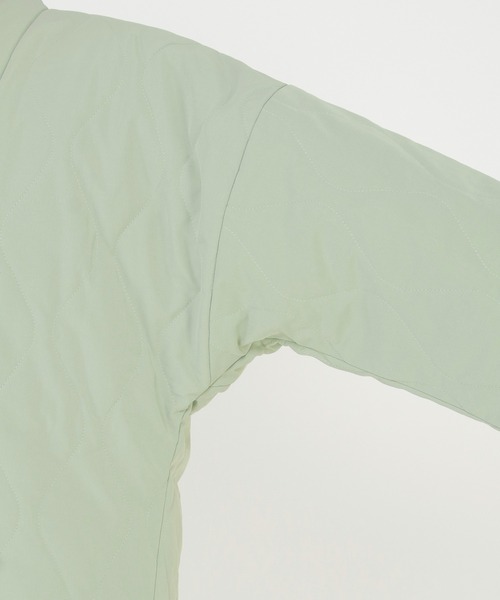 ikka(イッカ)の「TOASTY トースティ 半纏(はんてん)(その他アウター・レディース・チャコールグレー/オフホワイト/ミント・FREE)」の12枚目の写真