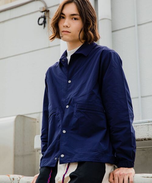 SHIPS（シップス）の「【WEB限定】SHIPS: ROOTS コーチ ジャケット（ブルゾン）」 - WEAR
