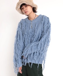 RNA | K2573 ランダムフリンジプルオーバー(ニット/セーター)