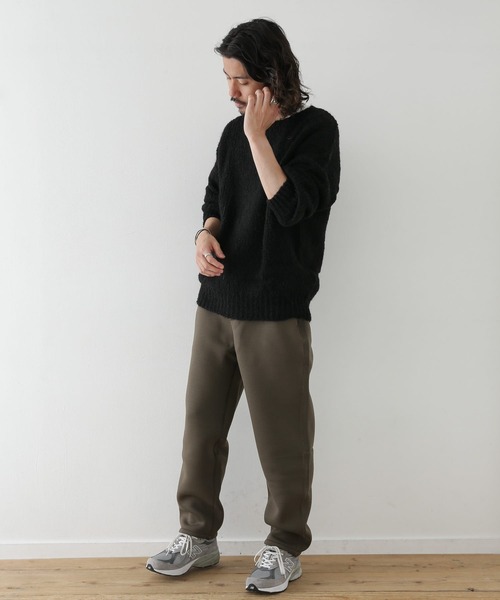 TRICOTS JEAN MARC（トリコットジーンマルク）の「【別注】TRICOTS JEAN MARC×Sonny Label　ローゲージプルオーバーニット（ニット/セーター・メンズ・ブラック/ライトグレー/ロイヤルブルー/イエロー・ONE）」の16枚目の写真