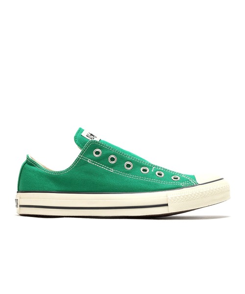 CONVERSE(コンバース)の「CONVERSE ALL STAR SLIP III OX / コンバース オールスター スリップ III OX(スリッポン・メンズ・グリーン・22.5cm/23.5cm/24.5cm/25.5cm/26.5cm/27.5cm/23.0cm/24.0cm/25.0cm/26.0cm/27.0cm/28.0cm)」の2枚目の写真