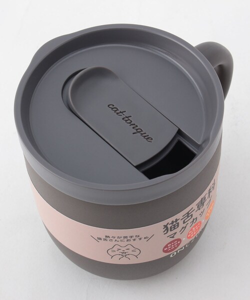 212 KITCHEN STORE(トゥワントゥキッチンストア)の「猫舌専科マグカップ 260ml ブラック(グラス/マグカップ/タンブラー・レディース・その他・00)」の6枚目の写真