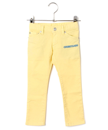 CHUBBYGANG | ロゴ刺繍　ストレッチツイルカラーパンツ(その他パンツ)