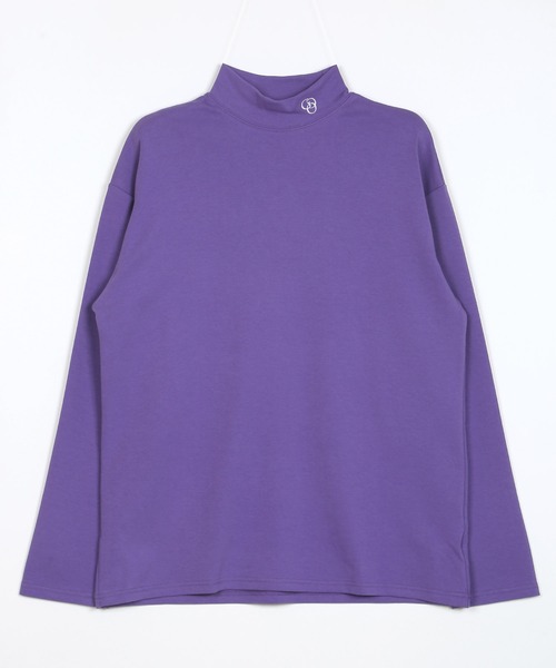 G.O.C（ジーオーシー）の「ミニマルロゴハイネックロンT（Tシャツ/カットソー・メンズ・ホワイト/ブラック/チャコールグレー/ブラック系その他/ブラック系その他2/ホワイト系その他2/ホワイト系その他3/ワイン/ライム/ブルー/パープル・MEDIUM/LARGE）」の12枚目の写真
