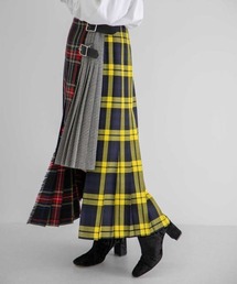O'NEIL of DUBLIN | 【URBS別注】O'NEIL OF DUBLIN　varied patchwork lg kilt(スカート)