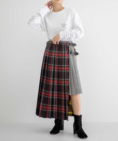 O'NEIL of DUBLIN（オニールオブダブリン）の「『URBS別注』O'NEIL OF DUBLIN　varied patchwork lg kilt（スカート・レディース・その他1/その他2・8/10）」の9枚目の写真