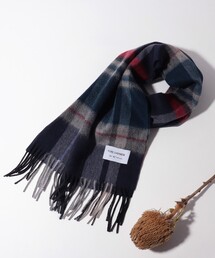 tk.TAKEO KIKUCHI | カシミヤチェックマフラー(マフラー)