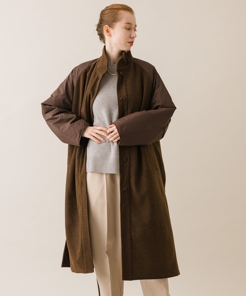CLOCHE（クロシェ）の「cloche リバーシブルキルトコート（その他 