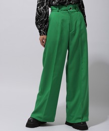 HARE | センタープレスカラーワイドスラックス(HARE)(スラックス)