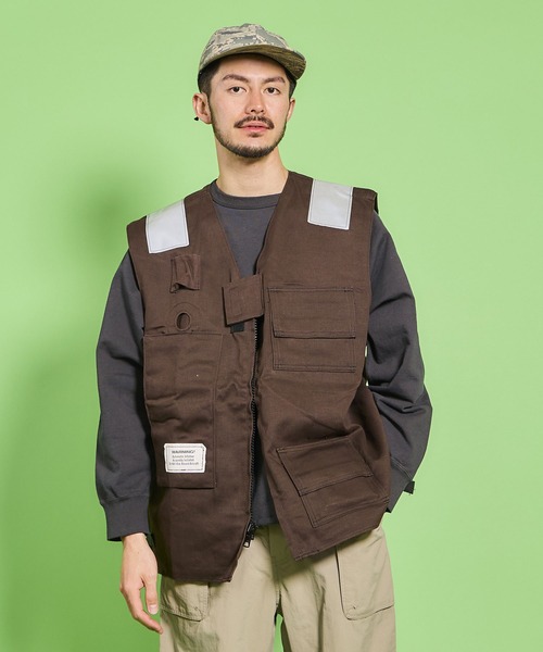 MILITARY(ミリタリー)の「DEAD STOCK LIFE PRESERVER VEST/ デッドストック ライフプリザーバー ベスト(ベスト・メンズ・ブラウン・LARGE)」の16枚目の写真