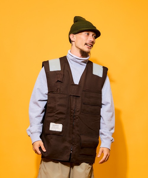 MILITARY(ミリタリー)の「DEAD STOCK LIFE PRESERVER VEST/ デッドストック ライフプリザーバー ベスト(ベスト・メンズ・ブラウン・LARGE)」の15枚目の写真