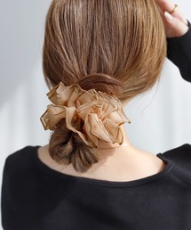 ANEMONE（アネモネ）の「オーガンジー×パイピングシュシュ（シュシュ）」