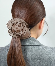 ANEMONE（アネモネ）の「オーガンジー×パイピングシュシュ（シュシュ）」