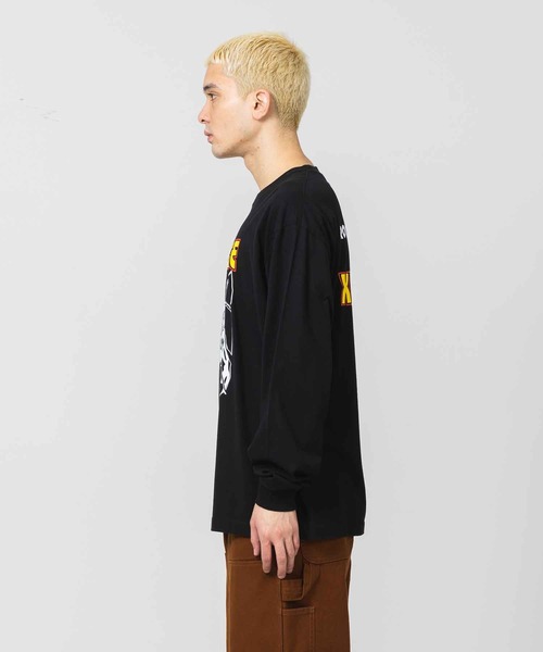 XLARGE（エクストララージ）の「ROCK AND ROLL L/S TEE（Tシャツ/カットソー・メンズ・ホワイト/ブラック/ネイビー・S/M/L/XL）」の5枚目の写真