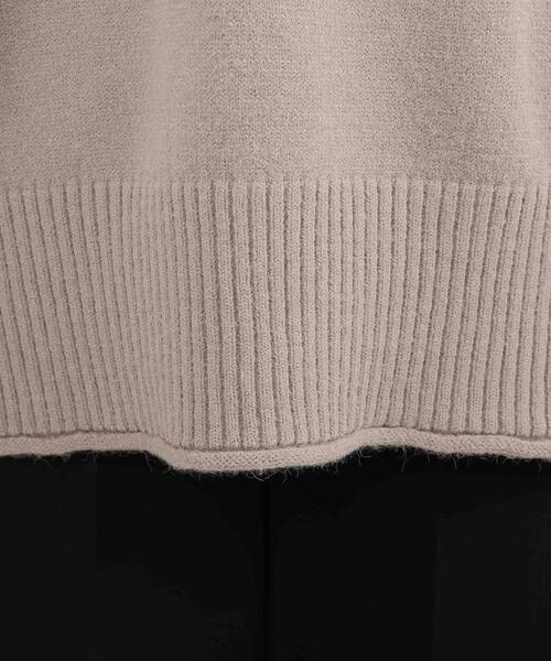 SHOO・LA・RUE（シューラルー）の「◆配色アウトリンキングニット（ニット/セーター・レディース・ベージュ系その他2/ホワイト系7/ブラック系4/ライトグリーン系・00）」の18枚目の写真