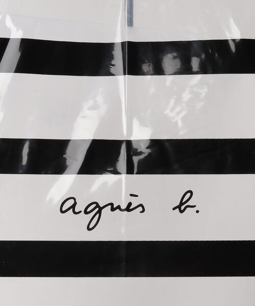 agnes b.（アニエスベー）の「GT87 E PARAPLUIE キッズ ボーダー長傘（長傘・キッズ・ブラック・UNI）」の3枚目の写真