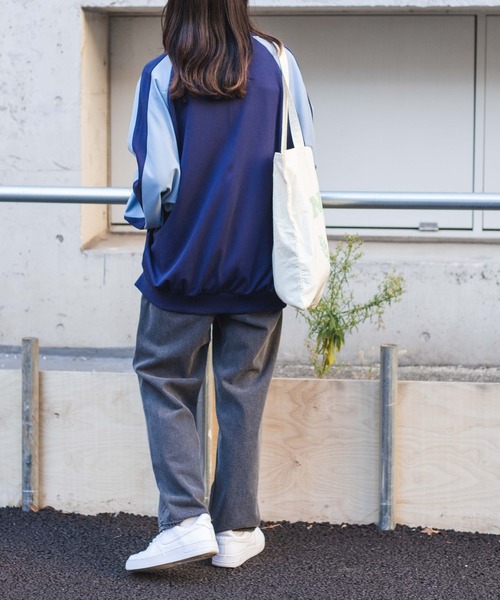 WEGO（ウィゴー）の「WEGO/ライントラックジャケット（ジャージ・メンズ・ネイビー/ベージュ・LARGE/MEDIUM）」の5枚目の写真