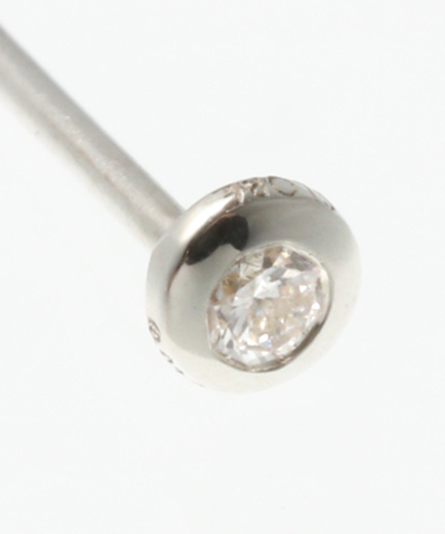 SLOBE IENA（スローブイエナ）の「SLOBE IENA 1mm Diamondピアス◆（ピアス（両耳用）・レディース・シルバー・FREE）」の5枚目の写真