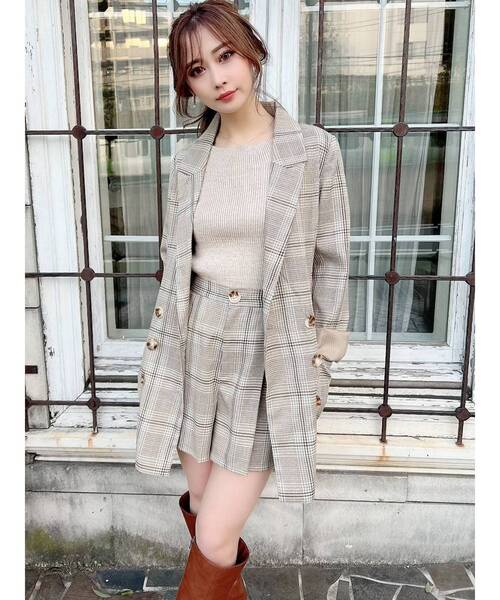 RESEXXY（リゼクシー）の「テーラードミディジャケット【セットアップ着用可能】（テーラードジャケット・レディース・ベージュ/ミント/その他1・FREE）」の22枚目の写真