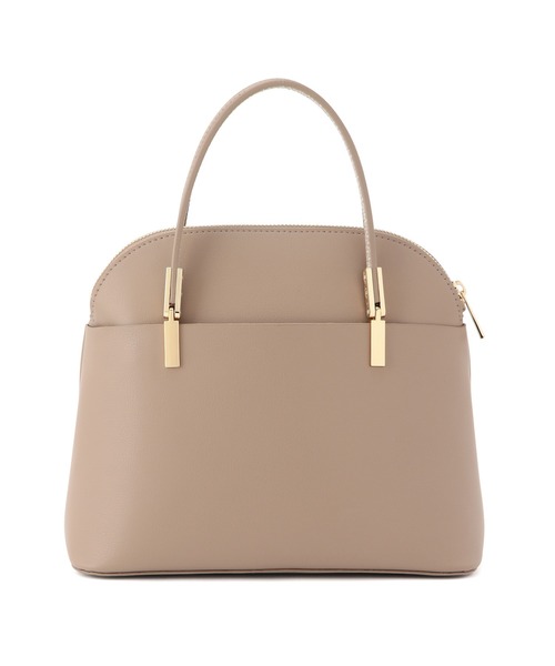 ROPE' PICNIC（ロペピクニック）の「【軽量】レクタンメタルミドルラウンドボストン＆ショルダーバッグ（ショルダーバッグ・レディース・ライトグレー/ブラック/ベージュ・FREE）」の12枚目の写真