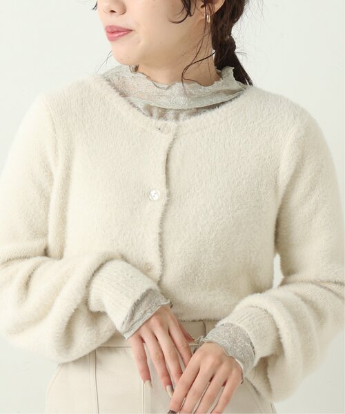 RAY CASSIN（レイカズン）の「フラワーレースメロープルオーバー（その他トップス・レディース・カーキ/スミクロ/キナリ・FREE）」の4枚目の写真