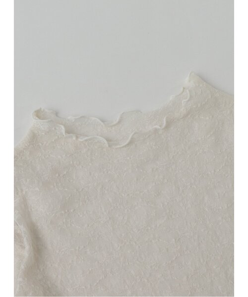 RAY CASSIN（レイカズン）の「フラワーレースメロープルオーバー（その他トップス・レディース・カーキ/スミクロ/キナリ・FREE）」の15枚目の写真