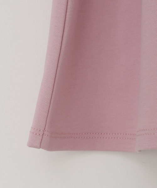 ROPE' PICNIC（ロペピクニック）の「【KIDS】デザイン襟カットソーワンピース（ワンピース・キッズ・ネイビー/ピンク系その他2・110/120/130）」の9枚目の写真