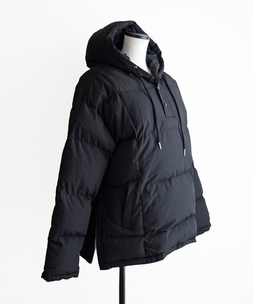Marient(マリエント)の「アノラックフードパディングアウター(ダウンジャケット/コート・レディース・ブラック/アイボリー・FREE)」の11枚目の写真
