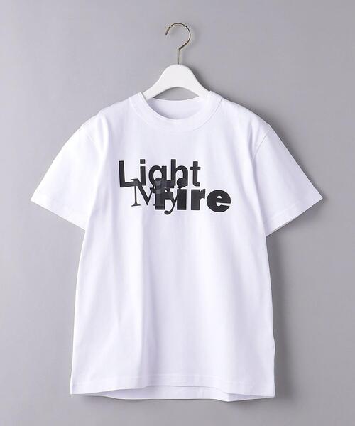 Sacai（サカイ）の「＜sacai（サカイ）＞プリント Tシャツ ■■■（Tシャツ/カットソー・レディース・ホワイト/ブラック・1/0）」の2枚目の写真