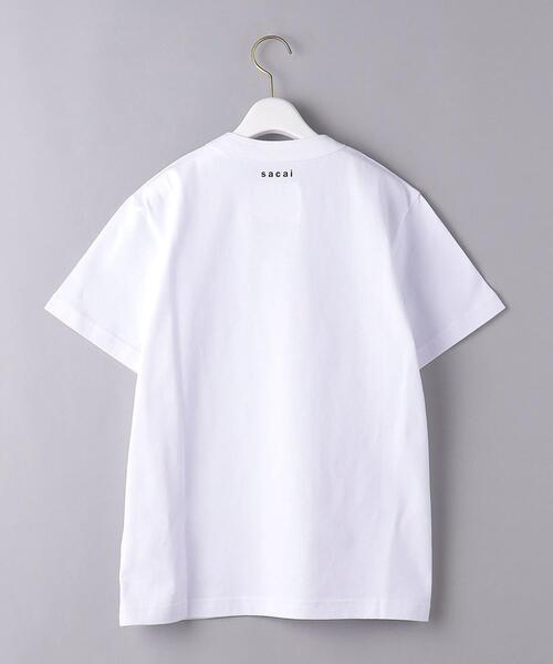 Sacai（サカイ）の「＜sacai（サカイ）＞プリント Tシャツ ■■■（Tシャツ/カットソー・レディース・ホワイト/ブラック・1/0）」の10枚目の写真