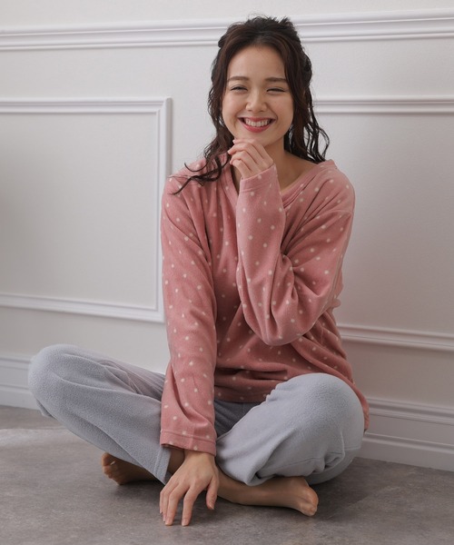 ショッピングゴー shoppinggo パジャマ 冬 セットアップ 可愛い