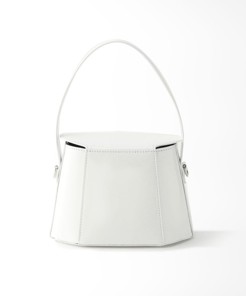 EDIT. FOR LULU（エディットフォールル）の「【BEVINI (べヴィニ)】エナメルBOXバック（ショルダーバッグ・レディース・ホワイト・FREE）」の21枚目の写真