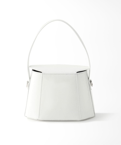 EDIT. FOR LULU（エディットフォールル）の「【BEVINI (べヴィニ)】エナメルBOXバック（ショルダーバッグ・レディース・ホワイト・FREE）」の8枚目の写真