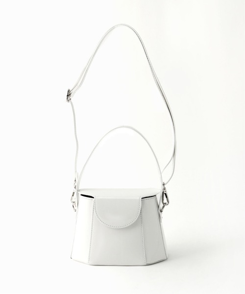 EDIT. FOR LULU（エディットフォールル）の「【BEVINI (べヴィニ)】エナメルBOXバック（ショルダーバッグ・レディース・ホワイト・FREE）」の11枚目の写真