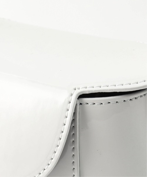 EDIT. FOR LULU（エディットフォールル）の「【BEVINI (べヴィニ)】エナメルBOXバック（ショルダーバッグ・レディース・ホワイト・FREE）」の7枚目の写真