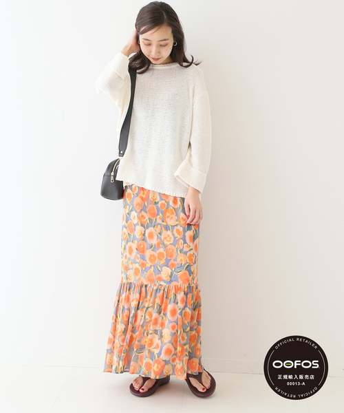 SLOBE IENA（スローブイエナ）の「【OOFOS/ウーフォス】Original サンダル◆（サンダル・レディース・ブラック/ベージュ/ボルドー/パープル/ホワイト・22cm/23cm/24cm/25cm）」の7枚目の写真